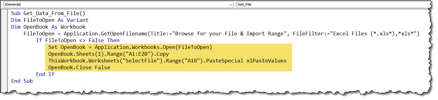 Getopenfilename default file path example template